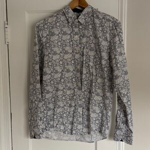 Gray Paisley Men's Shirt